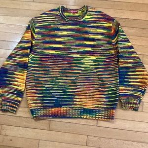Pre-owned Static Sweater Multicolor Sz Medium